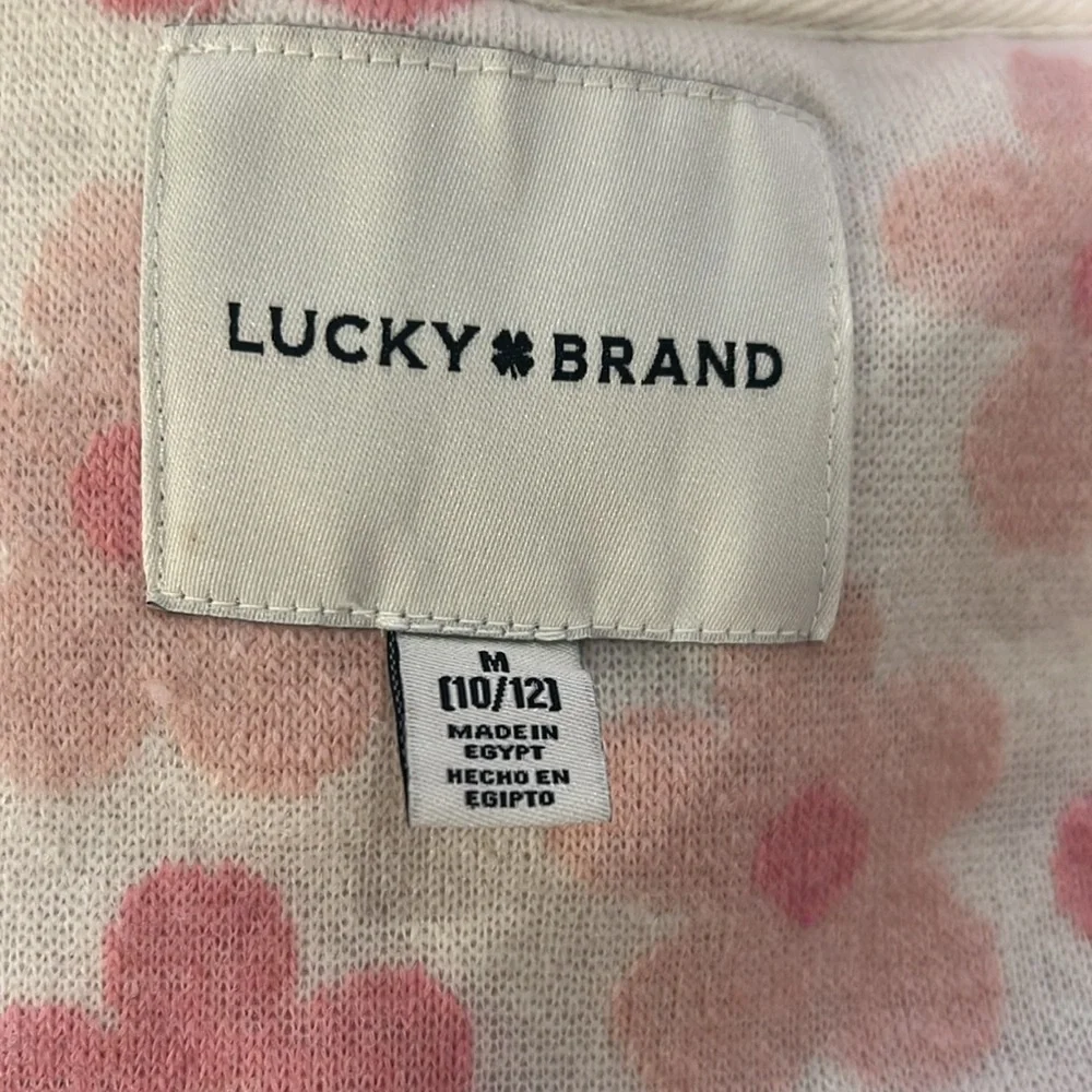 Lucky Brand Sherpa Flower Jacket